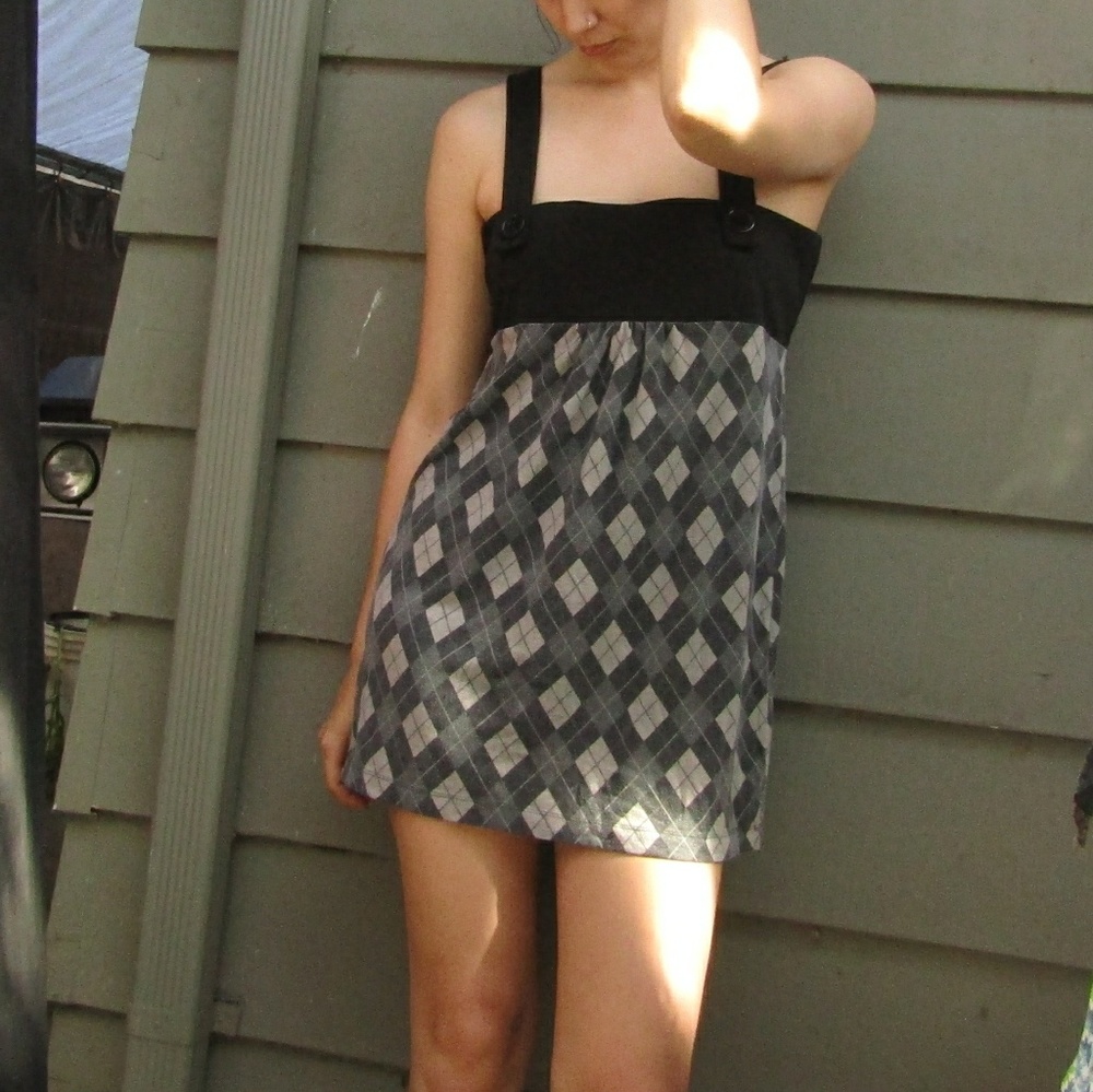 Argyle Baby doll dress